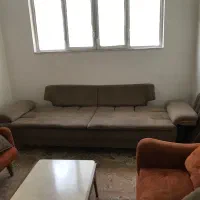 کاناپه تختخوابشو و نیم ست برند اسپانیش|مبلمان خانگی و میز عسلی|تهران, شهرک گلها (تهرانسر)|دیوار