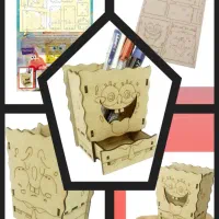 پازل ماکت سه بعدی چوبی