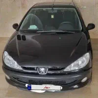 پژو 206 تیپ 5 مشکی مدل 97 کم کارکرد