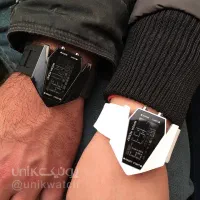 ساعت خلبانی با دستبند چوبی