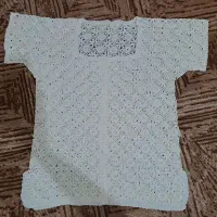 بلوز مجلسی زنانه قلاب بافی