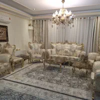 مبل استیل ۹ نفره و میز نهار خوری ۸ نفره