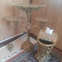 ظرف میوه با جا دستمالی وسطل آشغال|صنایع دستی و سایر لوازم تزئینی|اردکان, |دیوار