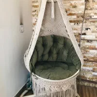 تاب دست بافت مکرومه تحمل ۱۵۰ کیلو وزن