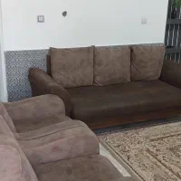 فروش مبل 9 نفره همراه با گل میز