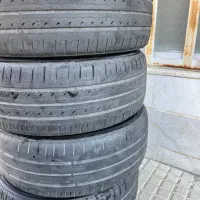 دو جفت لاستیک ۲۰۵-۶۰-۱۵ کومهو ۴۰ درصد گل|قطعات یدکی و لوازم جانبی|یزد, |دیوار