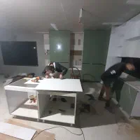 کابینت چوب و mdf|خدمات پیشه و مهارت|شیراز, میرزاکوچک خان|دیوار