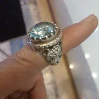 انگشتر موزنایت درشت اصلی|جواهرات|قم, شاه ابراهیم|دیوار