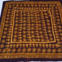 روسری ترکمنی اصل ابریشم|کلکسیون اشیاء عتیقه|بندر ترکمن, |دیوار