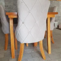 میز ناهار خوری  مدل چسترگوشواره ای
