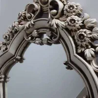 آینه قدی سلطنتی|آرایشگاه و سالن‌های زیبایی|خلخال, |دیوار