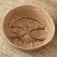 دو عدد سبد حصیری ایکیا IKEA مدل FLADIS|صنایع دستی و سایر لوازم تزئینی|تهران, باغ فیض|دیوار