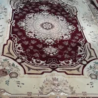 فرش 12 متری کرم زرشکی 6 میلیون|فرش|ملایر, |دیوار