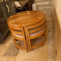 میز نهارخوری ۴نفره تمام چوب کمجا