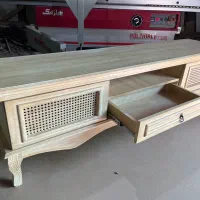 میز تی وی حصیری بامبو|میز تلویزیون|شیراز, شهرک گلها|دیوار