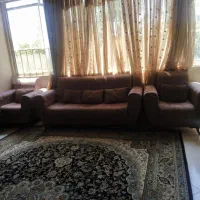 یک دست مبل هفت نفره با قیمت ارزان|مبلمان خانگی و میز عسلی|مشهد, هفت تیر (حافظ)|دیوار