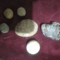 شهاب سنگ و فسیل و سنگ الماس یاهمون آسیاب|کلکسیون اشیاء عتیقه|شیراز, درکی|دیوار