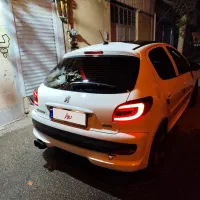 ۲۰۷ سقف شیشه ای۱۴۰۰|خودرو سواری و وانت|خرمآباد, |دیوار