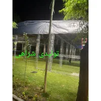 چادر مسافرتی قهوه ای دور دوخت برزنت|کوهنوردی و کمپینگ|تهران, والفجر (افسریه)|دیوار