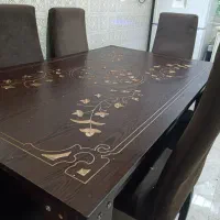 میز ناهارخوری ۶ نفره|میز و صندلی غذاخوری|تنکابن, |دیوار
