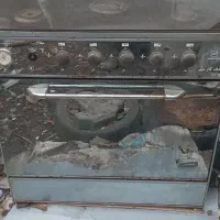 اجاق  گاز پنج شعله طرح فر