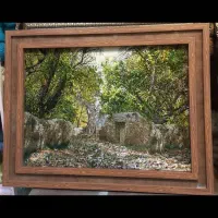 تابلو فرش دستبافت کوچه باغ|تابلو فرش|همدان, |دیوار