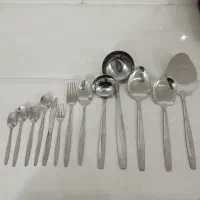 سرویس قاشق چنگال کاملا نو براق