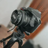 لنز nikon 50 mm 1.8 پرتره سینمایی نو زیر قیمت