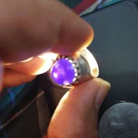 انگشتری شاهانه لعل بدخشان