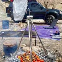 منقل چهارپایه بزرگ