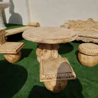 نیمکت و میز صندلی خوش نشین|میز و صندلی غذاخوری|سمنان, |دیوار