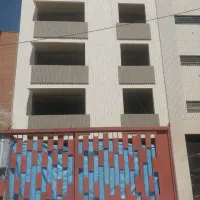 اجرای نمای سنگ وآجر عمودی