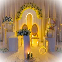 تشریفات بله برون عقد عروسی بادکنک آرایی دکور ساحلی