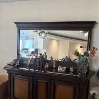 کنسول آنتیک همراه با آینه