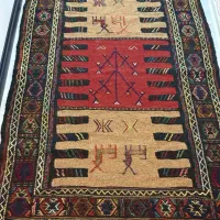 گلیم دستبافت سنتی ترکمن