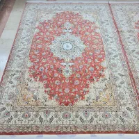 جفت۹متری چله ابریشم تبریز طرح تقیزاده رنگ مسی|فرش|تهران, آرارات|دیوار