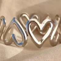 بنگل قلب ابکاری نقره