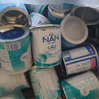 قوطی شیر خشک تمیز