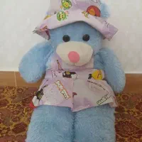 عروسک خرس آبی