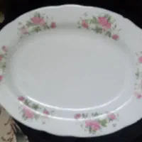 ۳ عدد دیس چینی گل سرخی