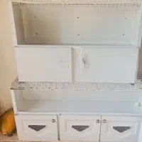 کابینت فلزی|آب‌چکان و نظم‌دهنده ظروف|بروجرد, |دیوار