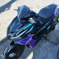 کلیک 150.هندا125ایروکس|موتورسیکلت|شیراز, شیشهگری|دیوار