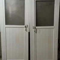 فروش دو عدد درب آلومینیومی کارخانه ای