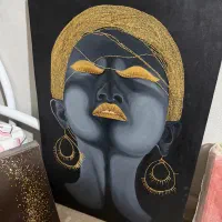 تابلو نقاشی با دست۲عدد|تابلو، نقاشی، عکس|گرگان, |دیوار