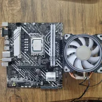 باندل سیپیو 12100f و h610ma wifi و ram 16 و فن