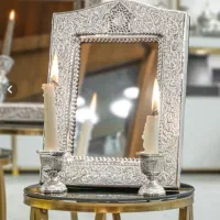 آینه و شمعدان نقره