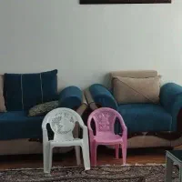 مبلمان هشت نفره بعلاوه جلو مبلی و عسلی