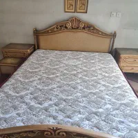 سرویس تخت، پاتختی و میزتوالت همراه با صندلی ۲ نفره|تخت و سرویس خواب|تهران, عباس‌آباد|دیوار