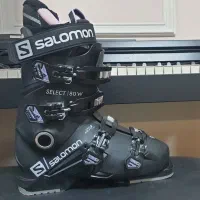 بوت اسکی  salomonمشکی lavender