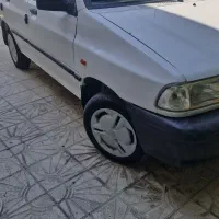 پراید۱۳۱سفیدرنگ رنگ فابریک